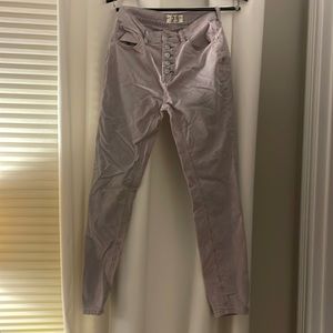 Free People skinny corduroy pants